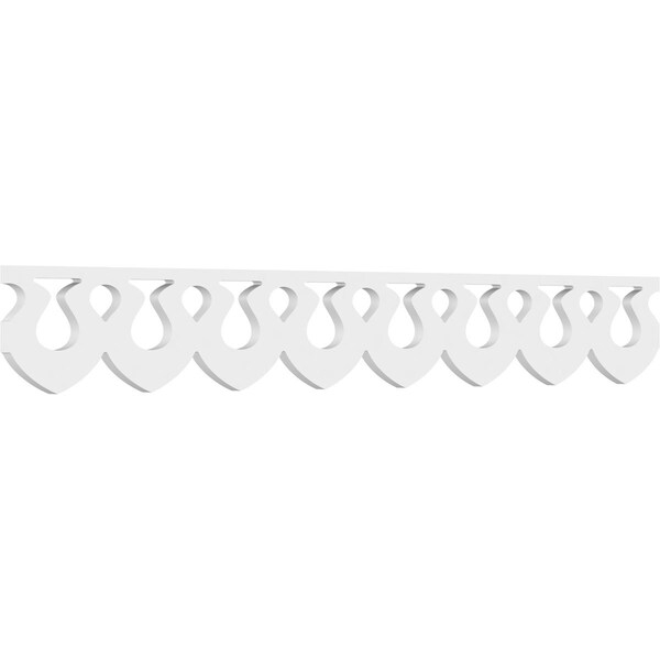 Ekena Millwork Somerset Architectural Grade PVC Running Trim, 6"H x 5/8"P x 48"L RUNP06X0625X48SMR - main